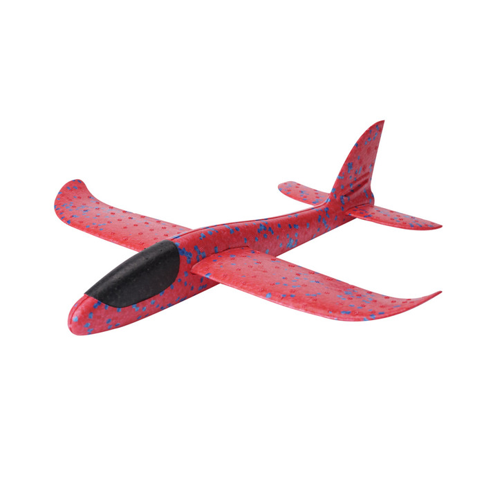 Mini svevefly på 37 cm blå/rød assortert 